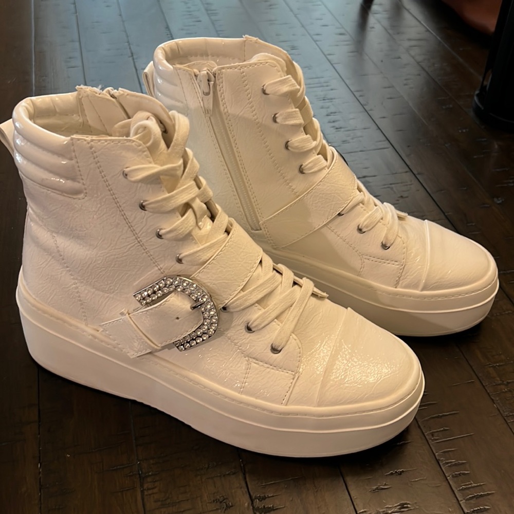 High top sneakers